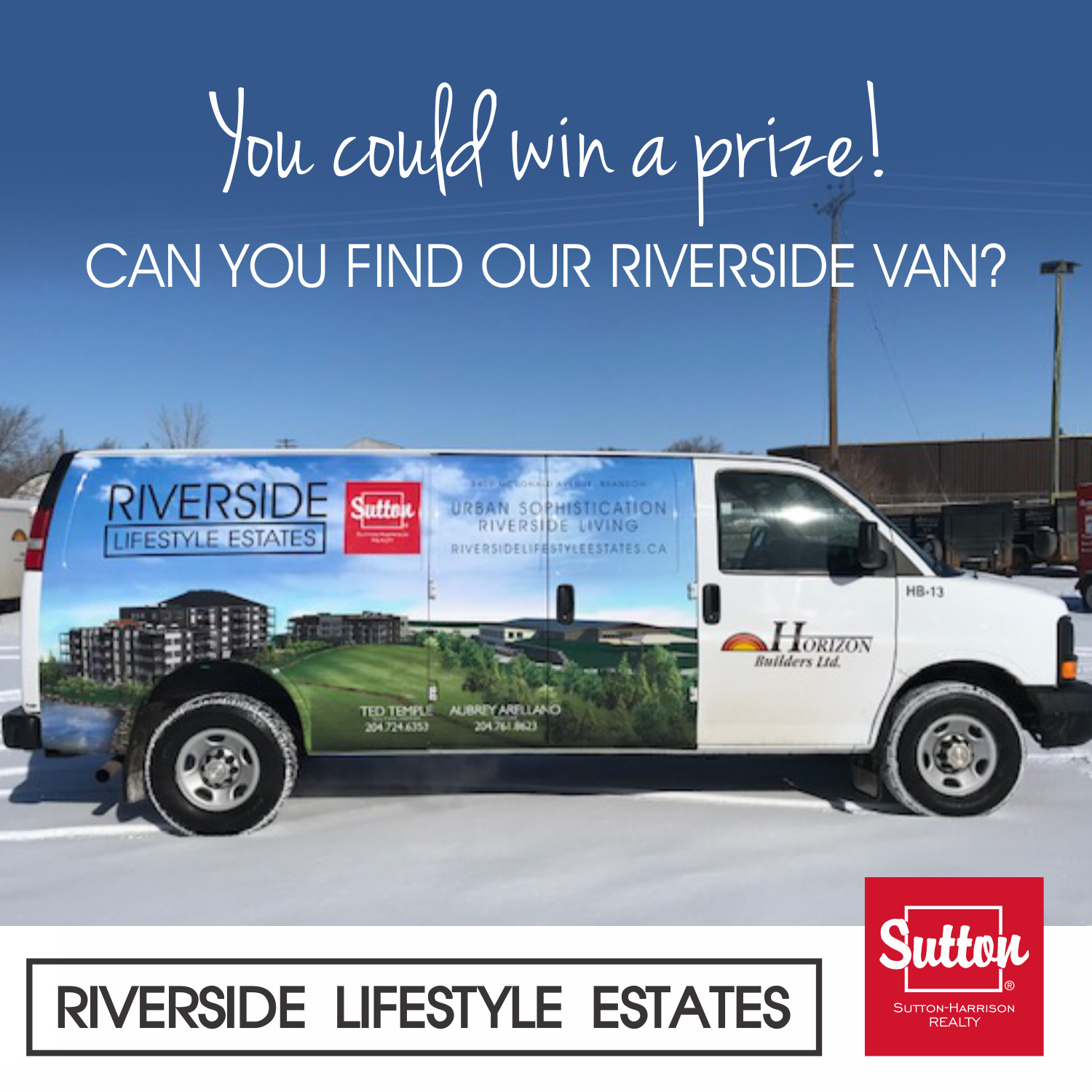 riverside lifestyle estates promotional van